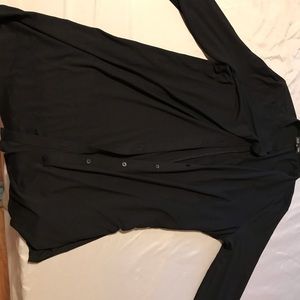 Eileen Fischer long sleeve button